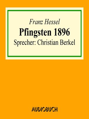 cover image of Pfingsten 1896